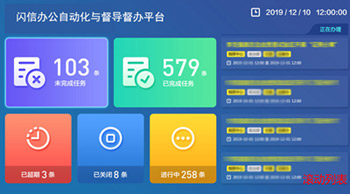 闪信办公自动化与督导督办平台