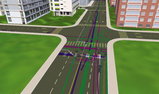 城市可视化地下管网管理系统